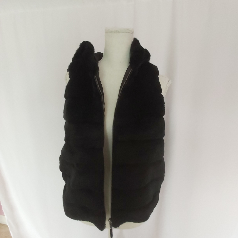 AMERICAN RAG FAUXFUR HOODED S:Sm